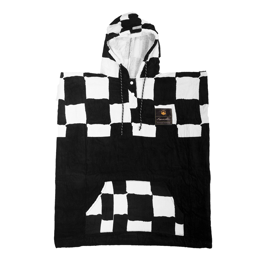 CHECKER CHANGER BLACK/WHITE 100% COTTON