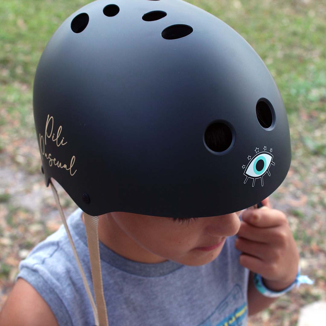 HELMET SMU PILI BLACK TAN
