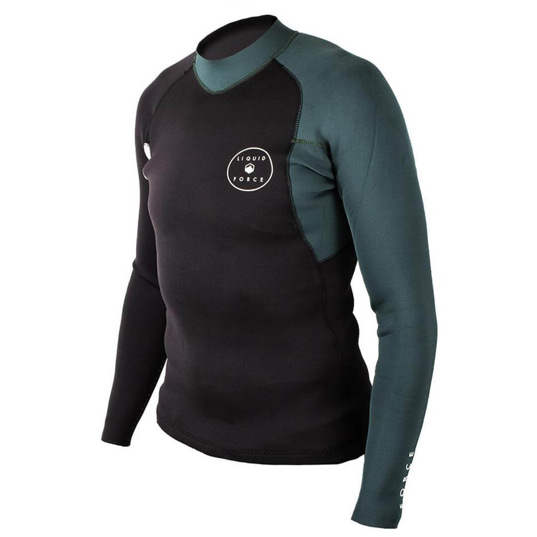 ECO SUIT 2MM NEO MEN'S RIDE TOP BLK/GRN