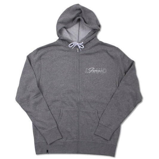 Overlay Zip Hoodie