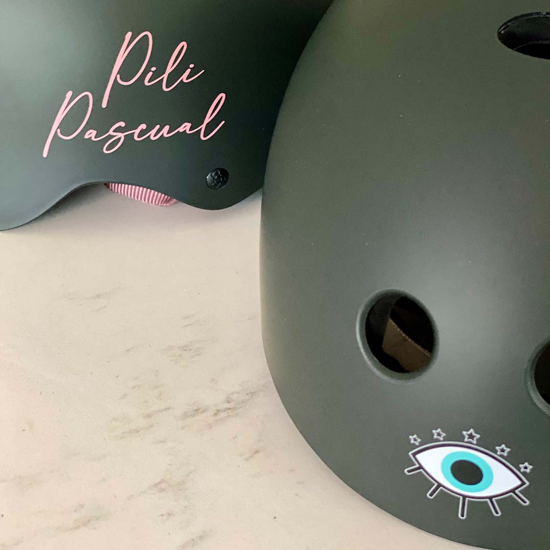 HELMET SMU PILI BLACK PINK