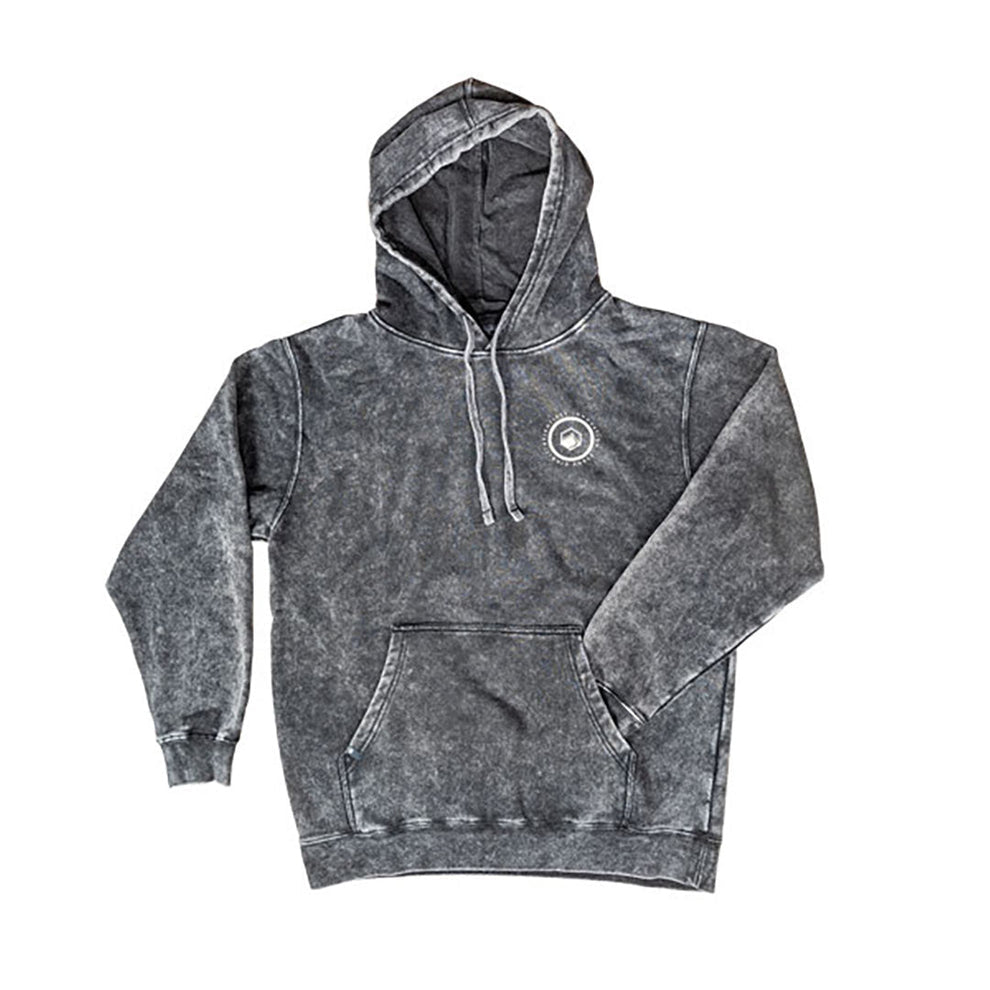 INSIGHT GREY WASH HOODY MD
